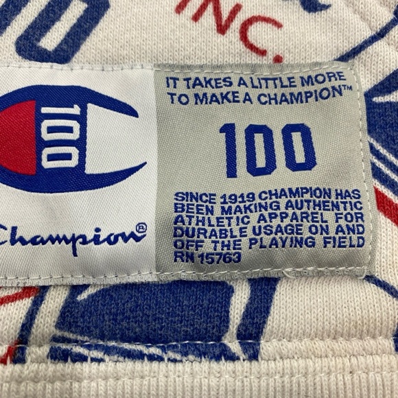 Champion Afterhood 100 Year Anniversary RARE Hoodie  COLLECTORS 1920’s Small - Picture 10 of 12